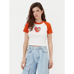 HUGO HUGO Marškinėliai Dorra 50533973 Oranžinė Regular Fit