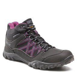 Regatta Botas de trekking Regatta Lady Edgepoint Mid Wp RWF622 Black/Prune ABL