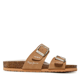 

Шльопанці Pepe Jeans Oban Basic PLS90564 Tobacco 859, Коричневий