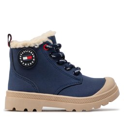 

Черевики туристичні Tommy Hilfiger Lace-Up Bootie T3B5-32530-1484 M Blue 800, Cиній