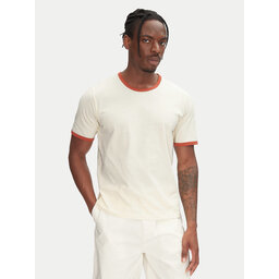 Jack&Jones Jack&Jones Marškinėliai Ringer 12277262 Écru Regular Fit