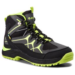 Hi-Tec Trekkings Hi-Tec Miko Mid Wp Teen AVSAW17-HT-01 Black/Dark Grey/Lime