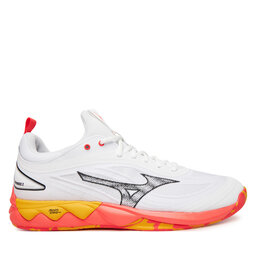 Mizuno Batai uždaroms aikštelėms Mizuno Wave Luminous 3 V1GA2420 Balta