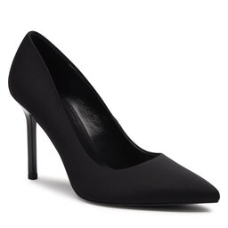 Marella Pantofi cu toc subțire Marella Traforo 6526013502 Black 001