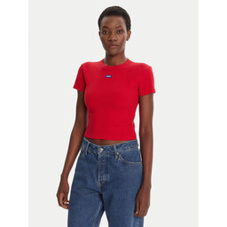 HUGO HUGO Marškinėliai Baby 50510749 Raudona Slim Fit