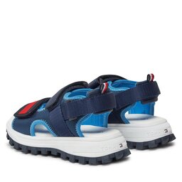 

Босоніжки Tommy Hilfiger Flag Velcro Sandal T3B2-33434-1591 M Blue 800, Cиній