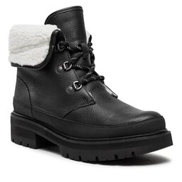 Clarks Schnürstiefeletten Clarks Orlanna Turn 261678794 Black Warmllned Leather