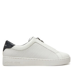 MICHAEL Michael Kors Laisvalaikio batai MICHAEL Michael Kors Keaton Zip Slip On 43R5KEFP1L Balta