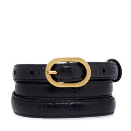 Gino Rossi Pasek Damski Gino Rossi BLYL23005 Czarny