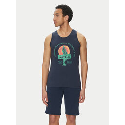Blend Blend Tank top marškinėliai 20718290 Tamsiai mėlyna Regular Fit