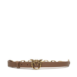 Pinko Dambälte Pinko Love Day Macro Chain H2 Belt AI 23-24 PLT01 100139 A0F1 Beige D01Q