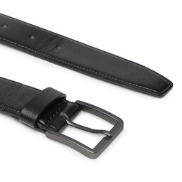 

Чоловічий ремінь Boss 50493035 Black 001, Чорний