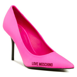 LOVE MOSCHINO Pantofi cu toc subțire LOVE MOSCHINO JA10089G1GIM5604 Fluo Fuxia