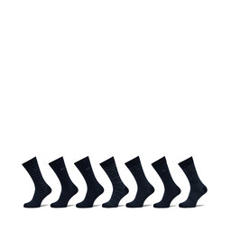 Cristiano Ronaldo CR7 7 pares de calcetines altos para hombre Cristiano Ronaldo CR7 8190-80-9001 Azul marino
