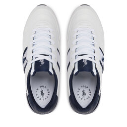 

Снікерcи Polo Ralph Lauren RL00606100 J White Tumbled/Navy W/ Navy Pp, Білий