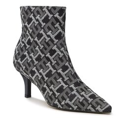 Tommy Hilfiger Stiefeletten Tommy Hilfiger Pointy Heel Boot Denim FW0FW06901 Denim Monogram 0G4