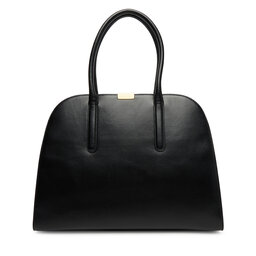 Tommy Hilfiger Handtasche Tommy Hilfiger Iconic Leather Tote AW0AW18206 Schwarz
