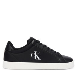 Calvin Klein Sneakers Calvin Klein 3 Cupsole Laceup Pu Mg YW0YW01781 Schwarz