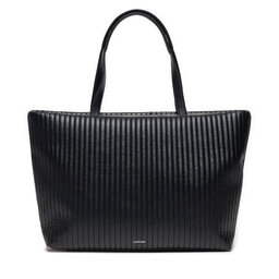 Calvin Klein Τσάντα Calvin Klein Mini Line Quilt Medium Shopper K60K613077 Μαύρο