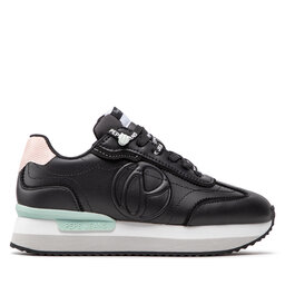 

Снікерcи Pepe Jeans Rusper Grace PLS31364 Black 999, Чорний