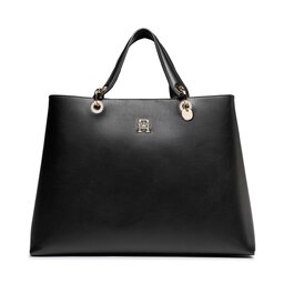 Tommy Hilfiger Ročna torba Tommy Hilfiger Th Chic Satchel AW0AW14784 BDS