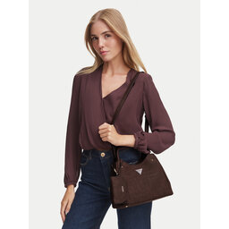 Guess Handtasche Guess Lorella HWCG23 06220 Dunkelbraun