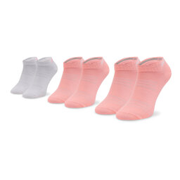 Skechers 3 pares de calcetines cortos para mujer Skechers SK43022/0410 Dusty Coral