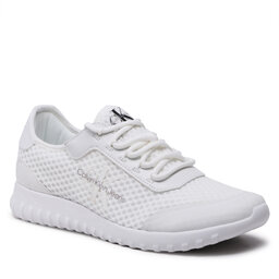 Calvin Klein Jeans Sneakersy Calvin Klein Jeans Eva Runner Monolog YM0YM00584 White YBR