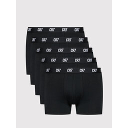 Cristiano Ronaldo CR7 Cristiano Ronaldo CR7 Set 5 parov boksaric Basic Trunk 5-Pack 8106-49-2900 Črna
