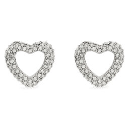 Guess Naušnice Guess JUBE05 028JW Srebrna