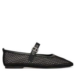 Tommy Jeans Baleriny Tommy Jeans Tjw Mesh Maryjane Ballerina EN0EN02872 Czarny