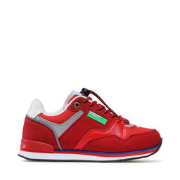 

Снікерcи United Colors Of Benetton Snug Mx BTK113010 Red/White 5110, Червоний