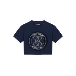 Guess Guess Футболка J6GI07 K6YW4 Cиній Relaxed Fit