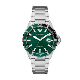 Emporio Armani Часовник Emporio Armani AR11338 Сребрист