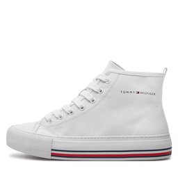 

Кеди Tommy Hilfiger High Top Lace-Up Sneaker T3A9-33188-1687 S White 100, Білий