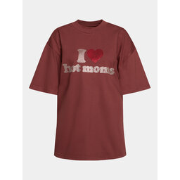 2005 2005 Majica Unisex Hot Moms Tee Rjava Relaxed Fit