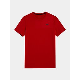 4F 4F Camiseta 4FWSS24TFTSM598 Rojo Regular Fit