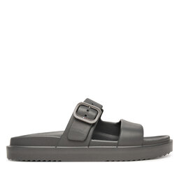 Tommy Hilfiger Pantoletten Tommy Hilfiger Double Strap FW0FW09114 Grau