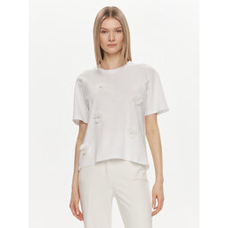 Kontatto Kontatto T-Shirt SH516 Weiß Regular Fit
