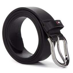 Tommy Hilfiger Damengürtel Tommy Hilfiger New Danny Belt WW0WW11590 Schwarz