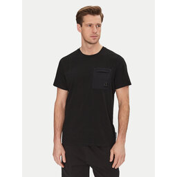 Moose Knuckles Moose Knuckles Marškinėliai Dalon M15MT733 Juoda Regular Fit