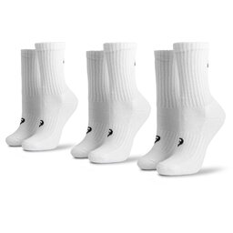 Asics 3er-Set hohe Unisex-Socken Asics 3PPK Crew Sock 155204 Weiß