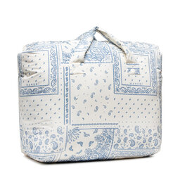 

Сумка Manebi Riviera Bag Maxi B 1.0 Ar Indigo Bandana, Білий
