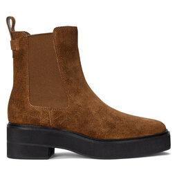 LAUREN RALPH LAUREN Členková obuv s elastickým prvkom LAUREN RALPH LAUREN 802951237001 Hnedá