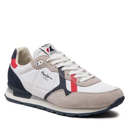Pepe Jeans Снікерcи Pepe Jeans Brit Road M PMS40007 White 800