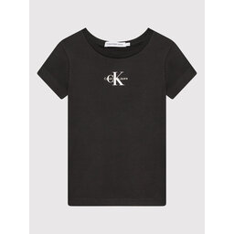 Calvin Klein Jeans Calvin Klein Jeans T-Shirt Micro Monogram IG0IG01470 Μαύρο Slim Fit
