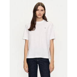 Tommy Hilfiger Tommy Hilfiger Футболка Modern Flag WW0WW43597 Білий Relaxed Fit