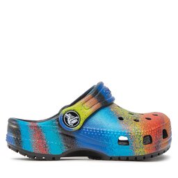 

Шльопанці Crocs Classic Spray Dye Clog T 208094 Black/Multi, Кольоровий