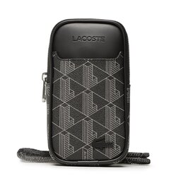 Lacoste Custodia per cellulare Lacoste Phone Holder NH4135LX Monogram Noir Gris H45