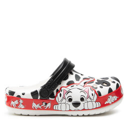 

Шльопанці Crocs Fl 101 Dalmatians Clog K 207483 White, Білий
